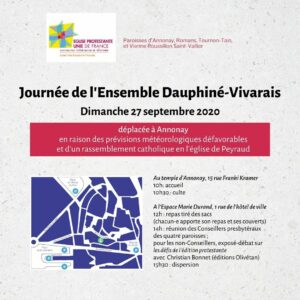 Journée de l'Ensemble : déplacée à Annonay