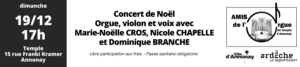 Concerts de novembre et décembre 2021