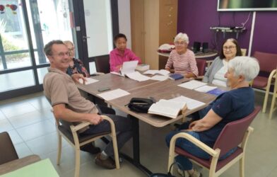 Mardi: Partage biblique à la résidence des Colombes