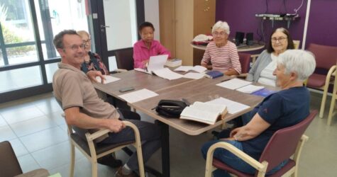 Mardi: Partage biblique à la résidence des Colombes
