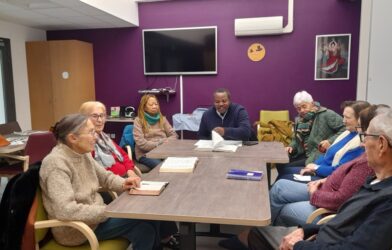 Mardi: Partage biblique à la résidence des Colombes