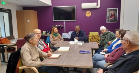 Mardi: Partage biblique à la résidence des Colombes